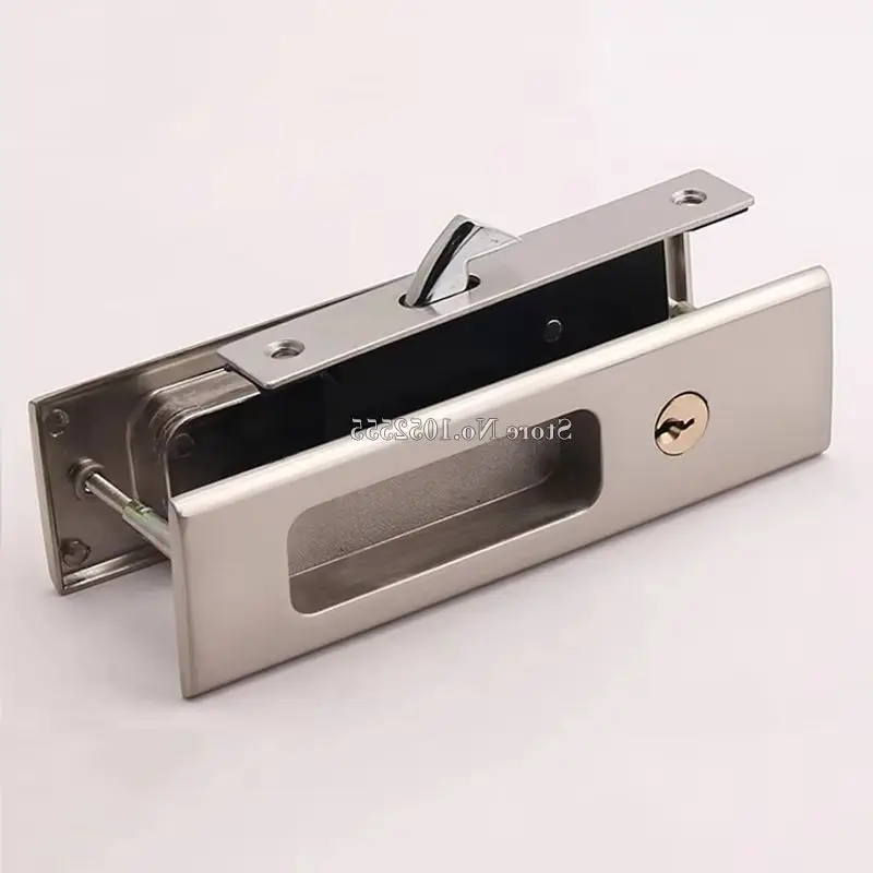 

Абсолютно новый комплект врезного замка для раздвижных дверей (для дверей толщиной 35-50 мм) с крючковым засовом для обеспечения конфиденциальности