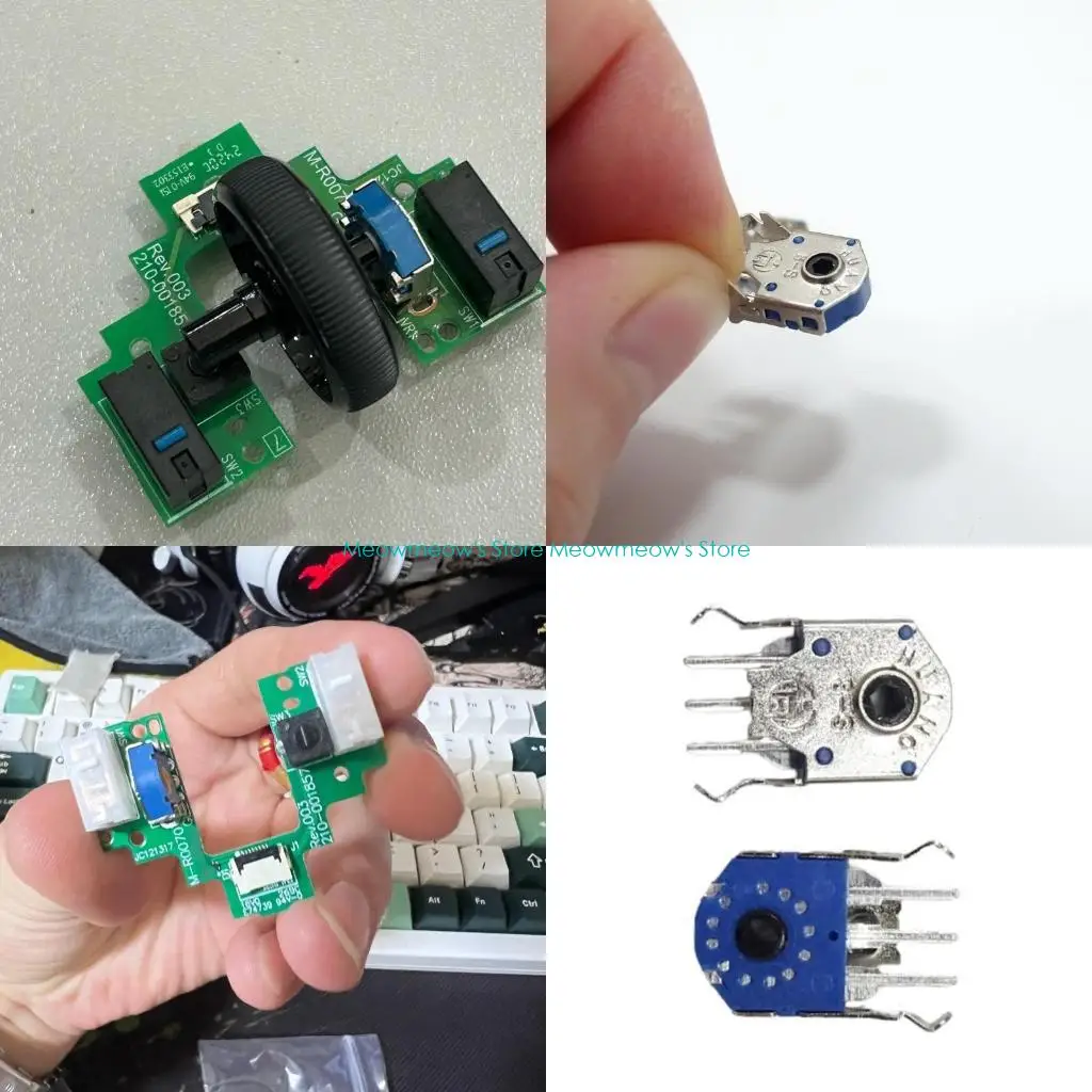 

W91A 2Pcs HUANO 8mm Mouse Encoders for GPROX Superlight Mice Metal Build