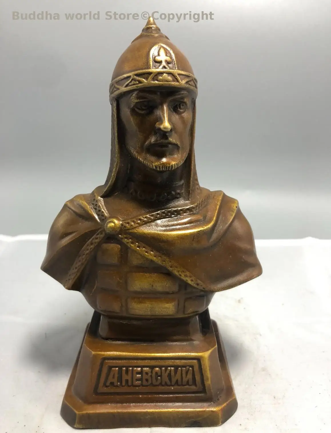 Collection Russia Greatest Russian National hero Alexander Nevsky Bronze sculpture statue Neva Orthodox Saint