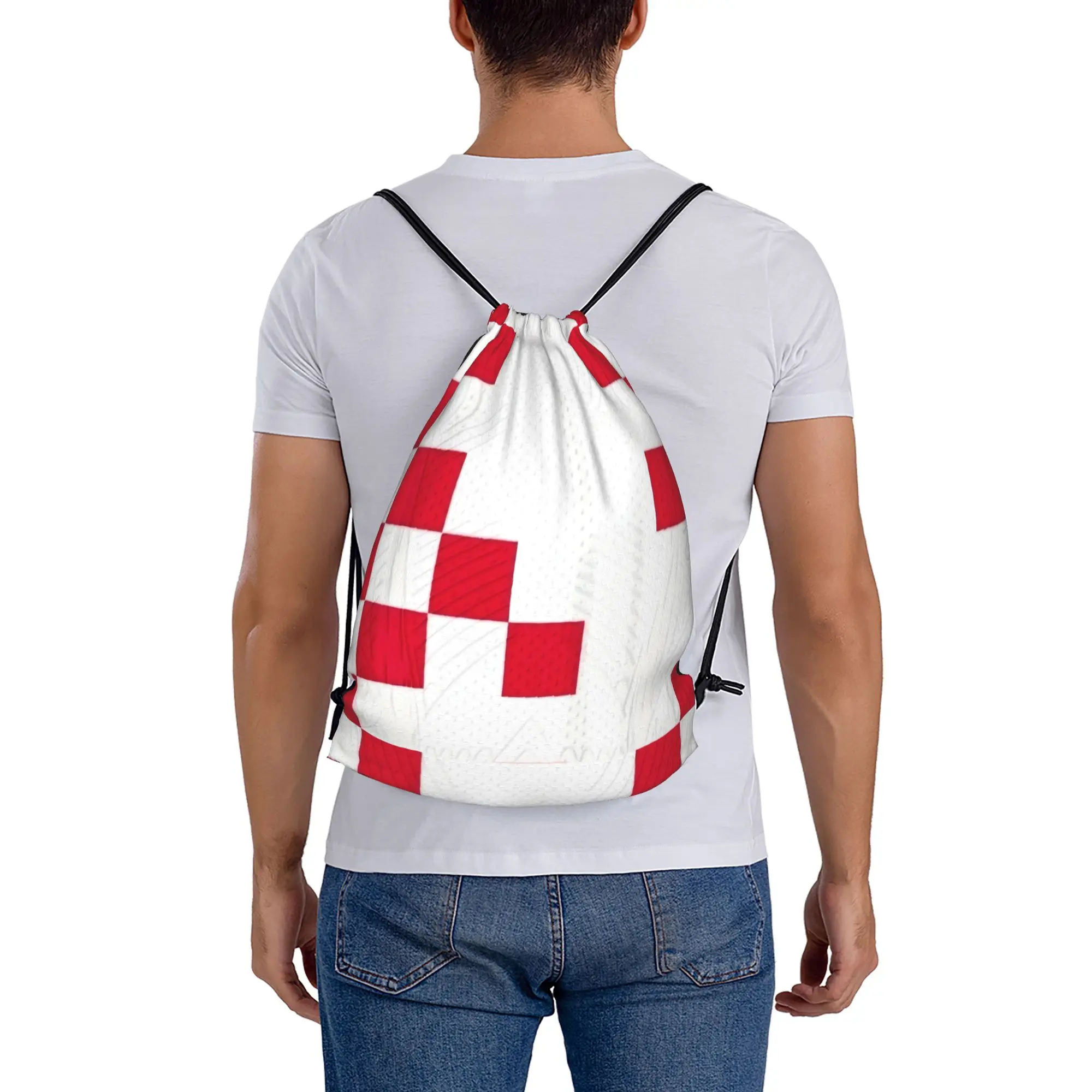 Soccer Football Fan Merch 30  Multi-function Pocket Men Women Storage Backpack Teenager Travel Bag Print Drawstring Bags