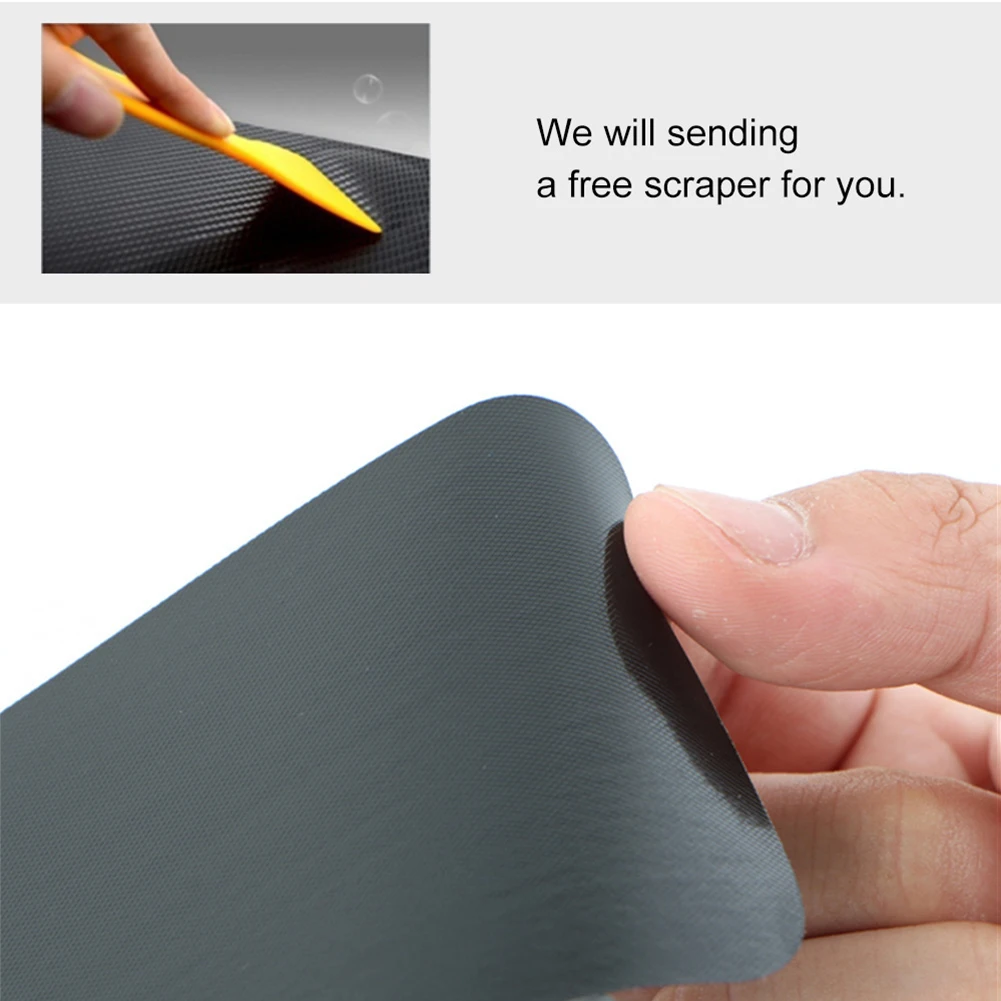 90cm Car Rear Trunk Bumper Carbon Fiber Sticker Protective Pad Anti-Scratch Cover  Anti-Collision Protection Cover Strip Decal