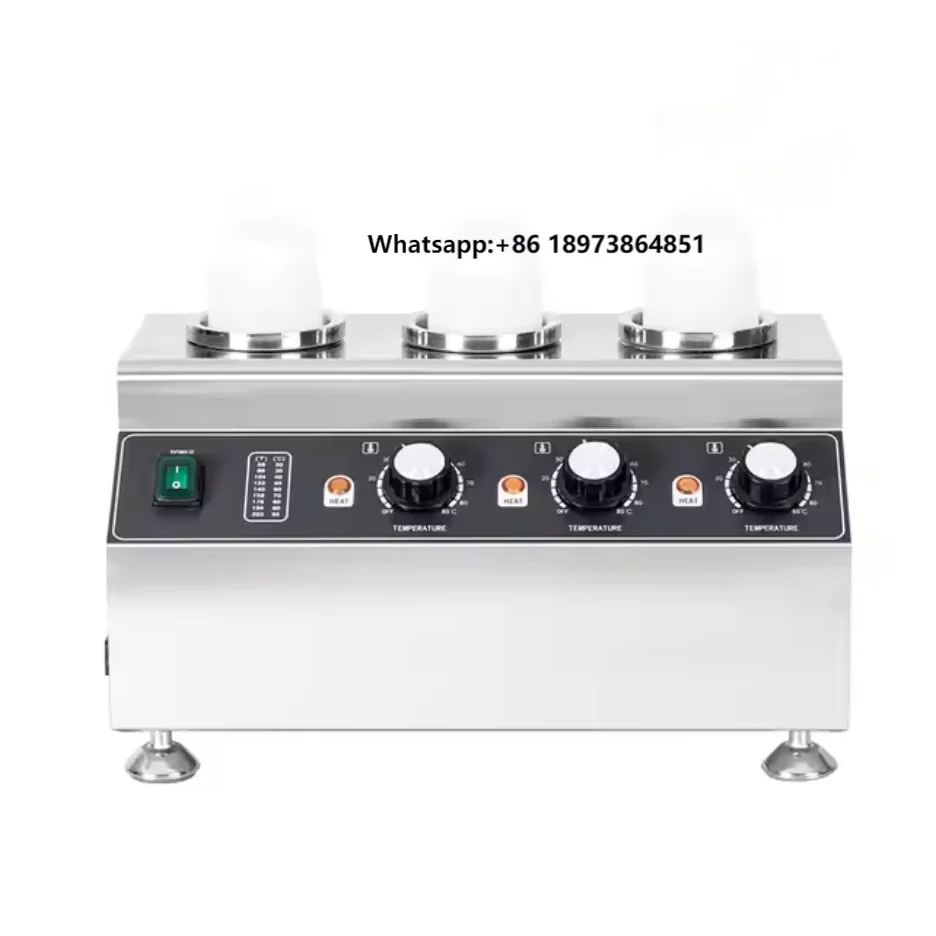 

Hot Products Electric Sauce Warmer Heater 1/2/3/4 Bottle Sauce Heater Dispenser for Kitchen Restaurant&Home Use