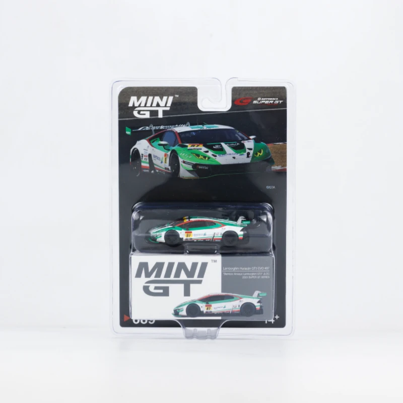 

TSM MINIGT 1/64 #689 Huracan GT3 EVO2 #87 коллекционные модели автомобилей из литого сплава, подарки