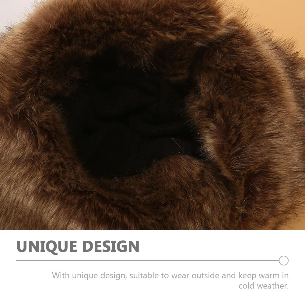 

Wool Cap Hats Cold Weather Outdoor Knit Earmuff Warmer Woolen for Women Warmers Knitted Caps