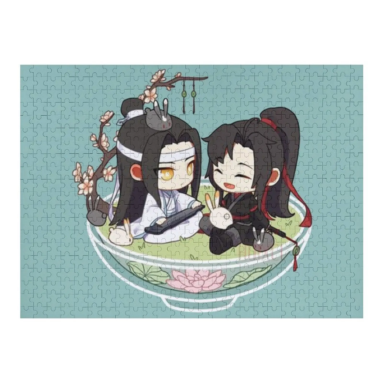 

theUNTAMED.BOWL.OF.WANGXIAN Jigsaw Puzzle Personalized Gift Photo Personalized Gifts For Children Custom Name Child Toy Puzzle