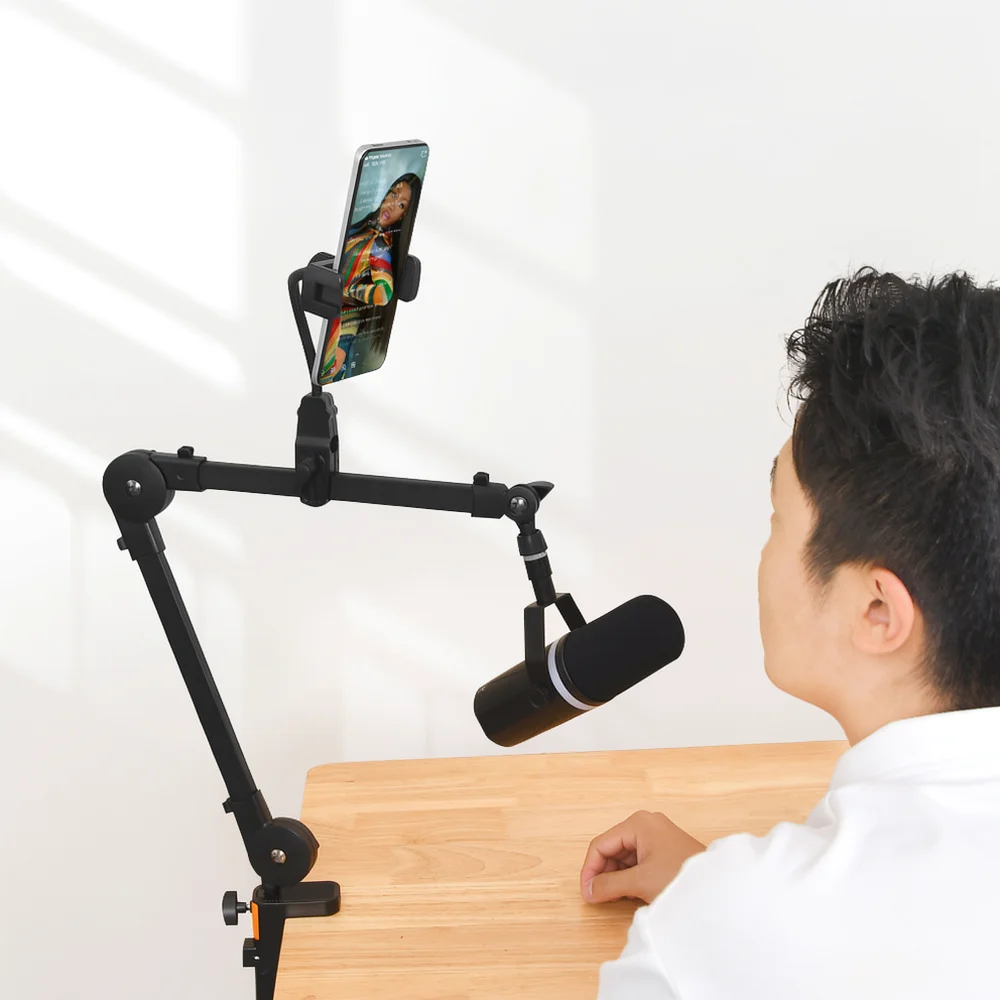 Desk Setup Online - Suporte de Mesa Dobrável em Liga