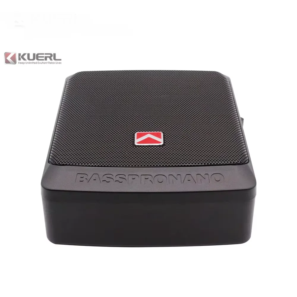 

600W High-power Ultra-thin Subwoofer 12V Universal Aluminum Alloy Ultra-mini Small Subwoofer 6*8 Inch Pure Bass Car Audio