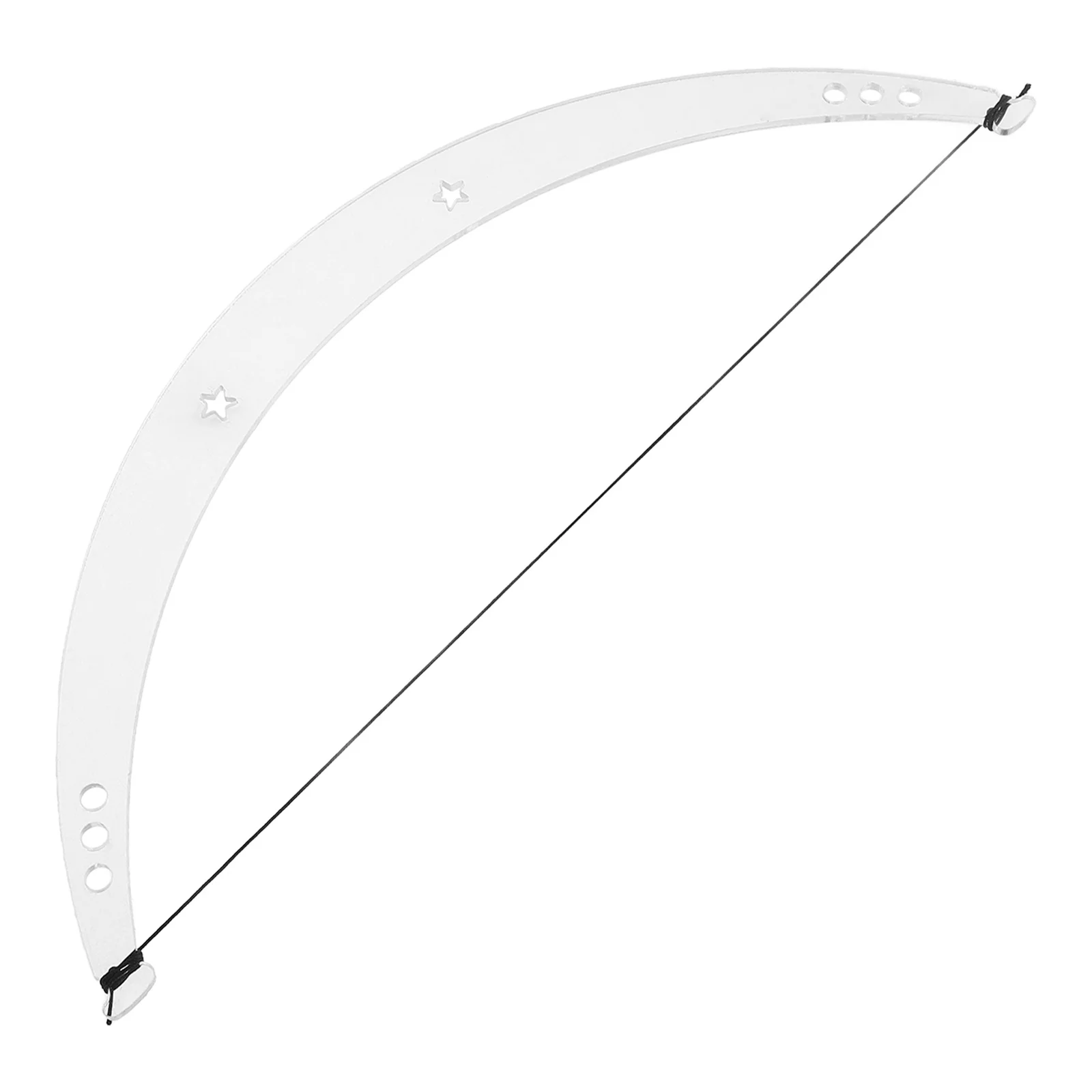 Plantilla de plástico para cejas, juego de regla de posicionamiento de Luna, herramienta de medición de cejas, plantilla reutilizable para diseño simétrico de cejas, 3 uds.