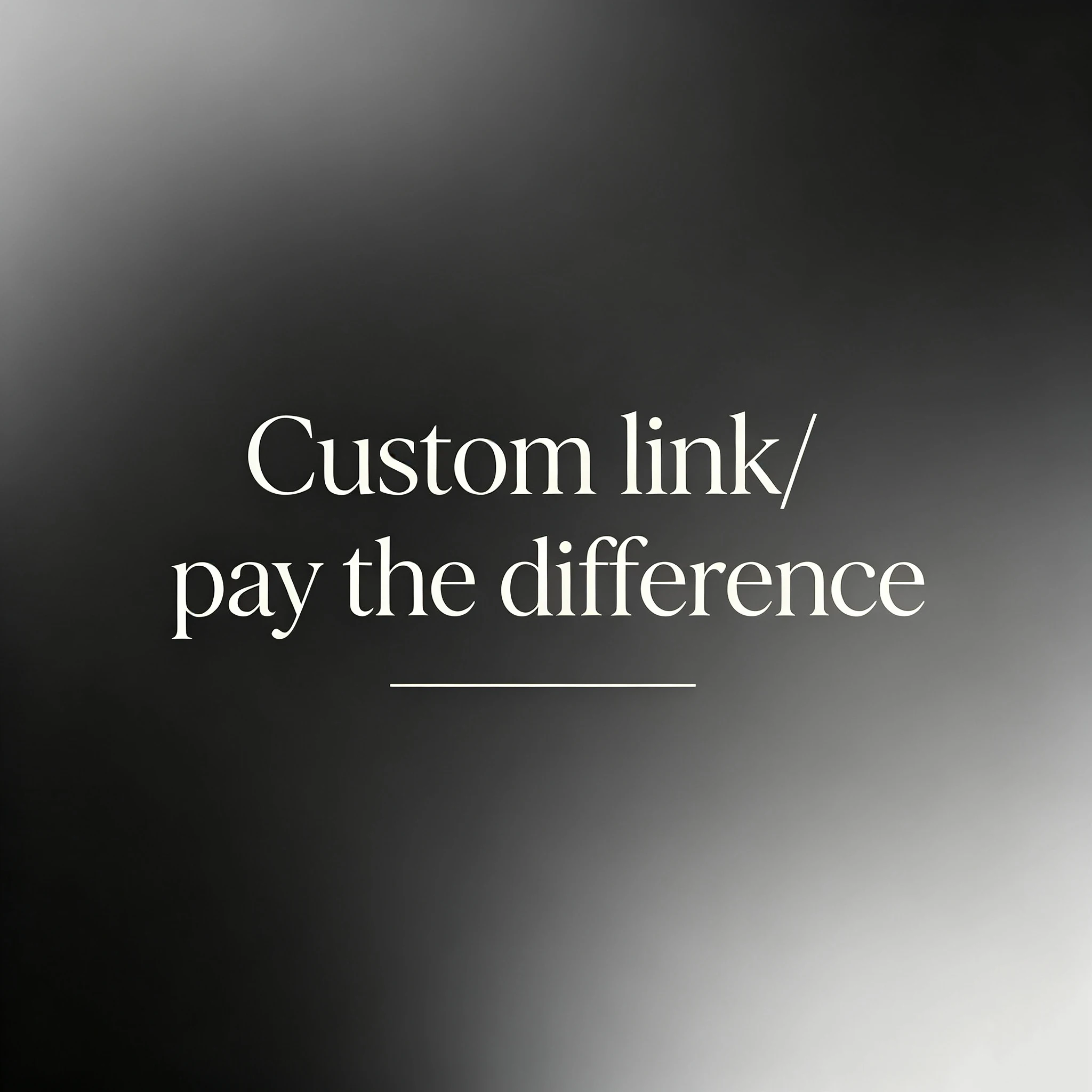 Custom Size Link Custom Size Link Custom Size Link