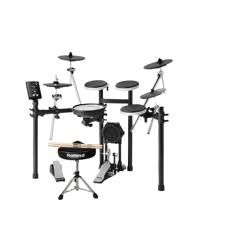 Household Beginner Professional Electronic Drum Kit for Home Practice Studio Live Performance Percussion Instrument
