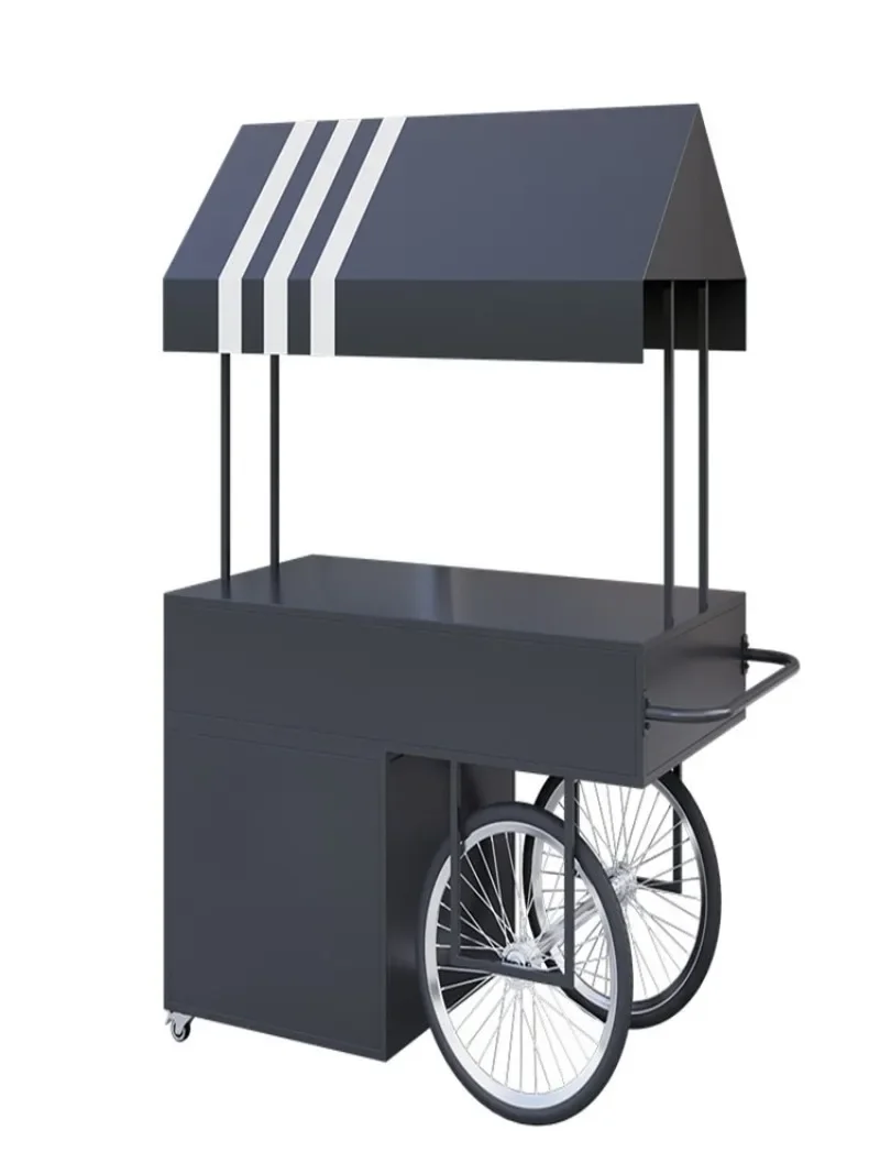 artifact ice powder stall wrought iron flower cart hand push special shelf market stall night market promotion rack