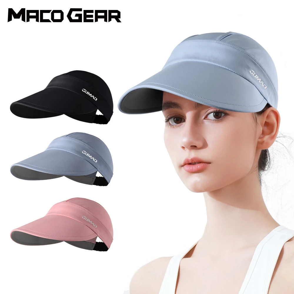 Running Sun Hat Men Women Breathable Cycling Baseball Cap Sports Outdoor Bicycle Golf Gym Tennis Beach UV Protection Summer Caps