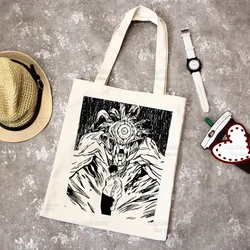 Yuta Okkotsu Shopping Bag Shopper Eco Canvas Cotton Shopper Bolsas De Tela Jujutsu Kaisen Anime Bag Shoping Reusable Sacolas