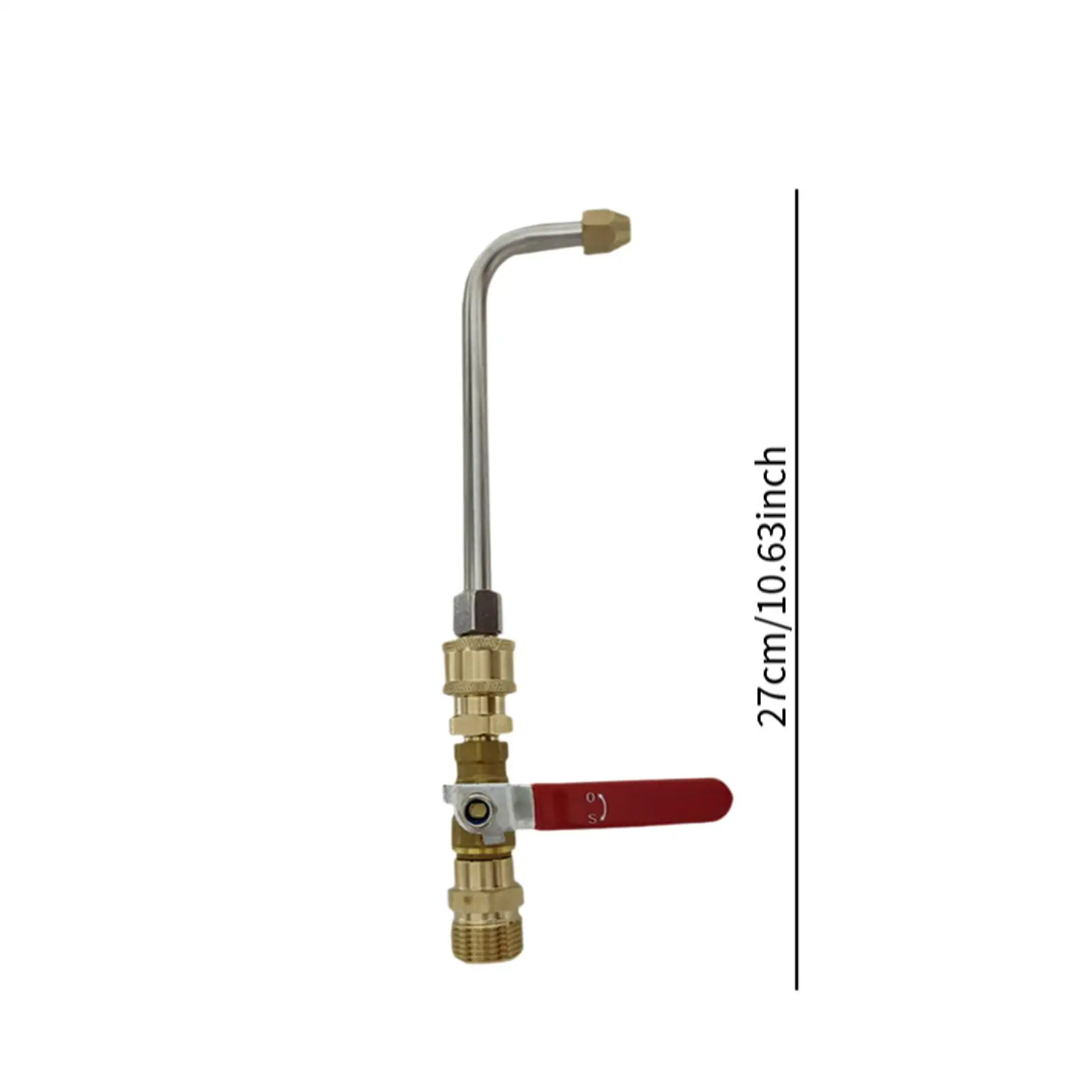 Pressure Washer Hose Valve Wand High Performance Premium Pressure Washer Fitting Spare Part Easy Installation Quick Connect