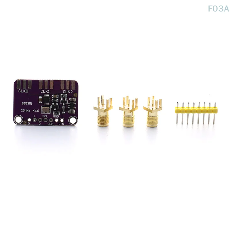 25MHZ Si5351A I2C Clock Generator Breakout Board 8KHz to 160MHz