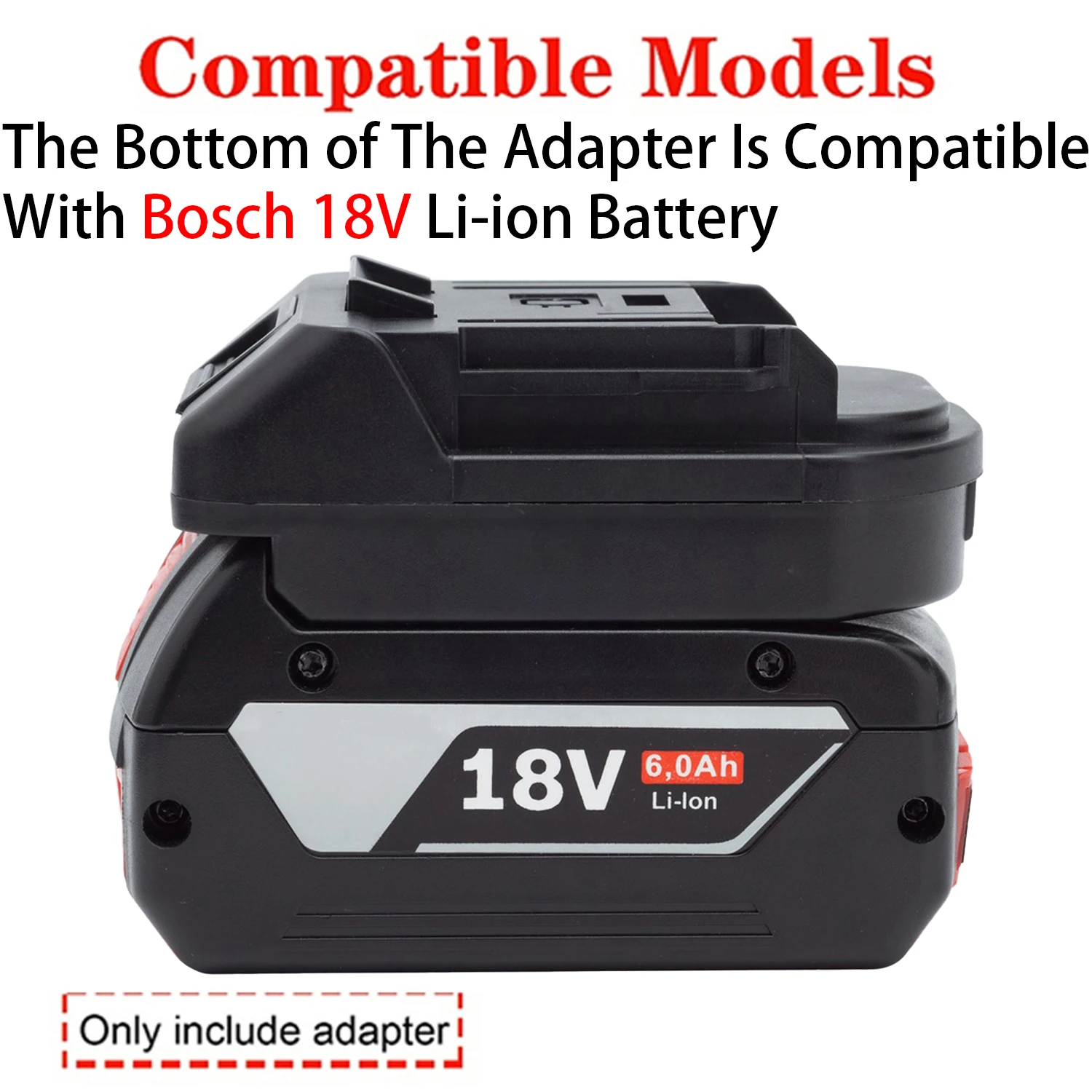 Battery Adapter Converter For Makita 18V LXT Li-ion Tool To Bosch 18V Li-ion Battery Adapter Power Tool Accessory