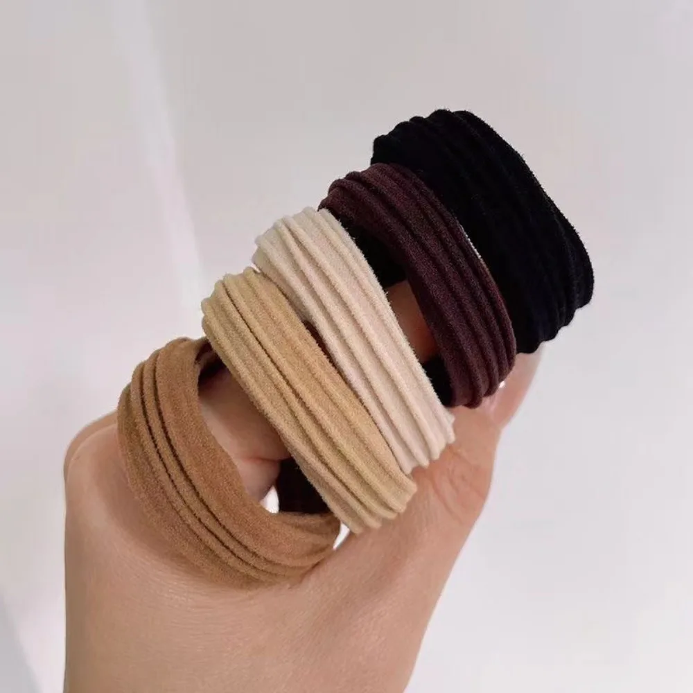 

20 шт., высокая эластичность и долговечность для женщин, не повреждающие головные уборы, резинки для волос, держатель для хвоста, резинки для волос, аксессуары