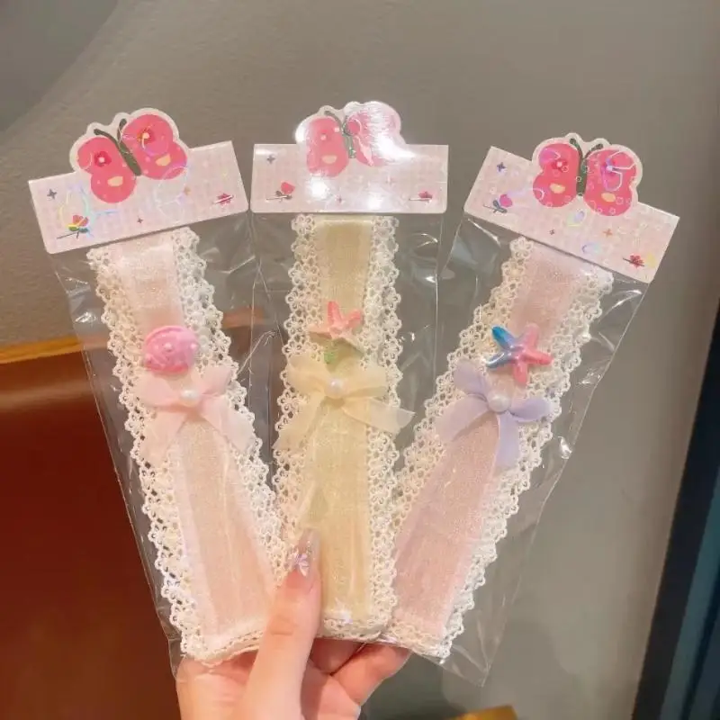 1 Stück Lolita-Stirnband für Kinder, Blumenmuster, breiter Rand, Sommer, Mädchen, Stirnfransen, Haarspange für Baby, Haarfixierer – Detail 3