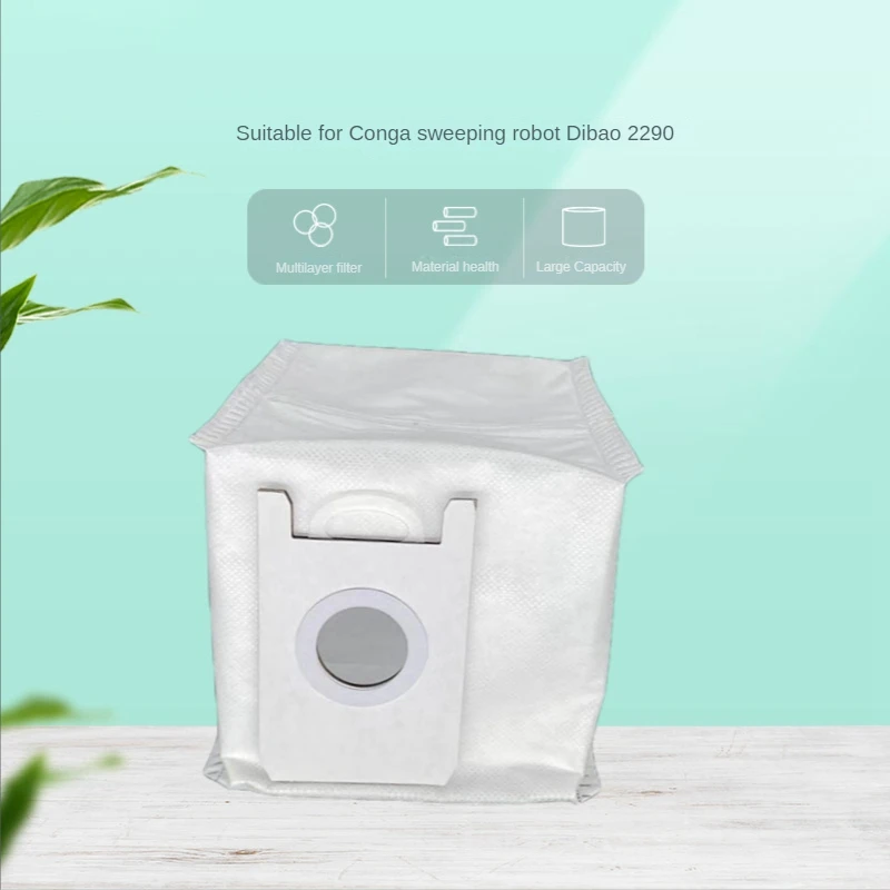 Saco de pó para Cecotec Conga, Peças Robot Aspirador, 2290 Ultra, 05661, 10 PCs