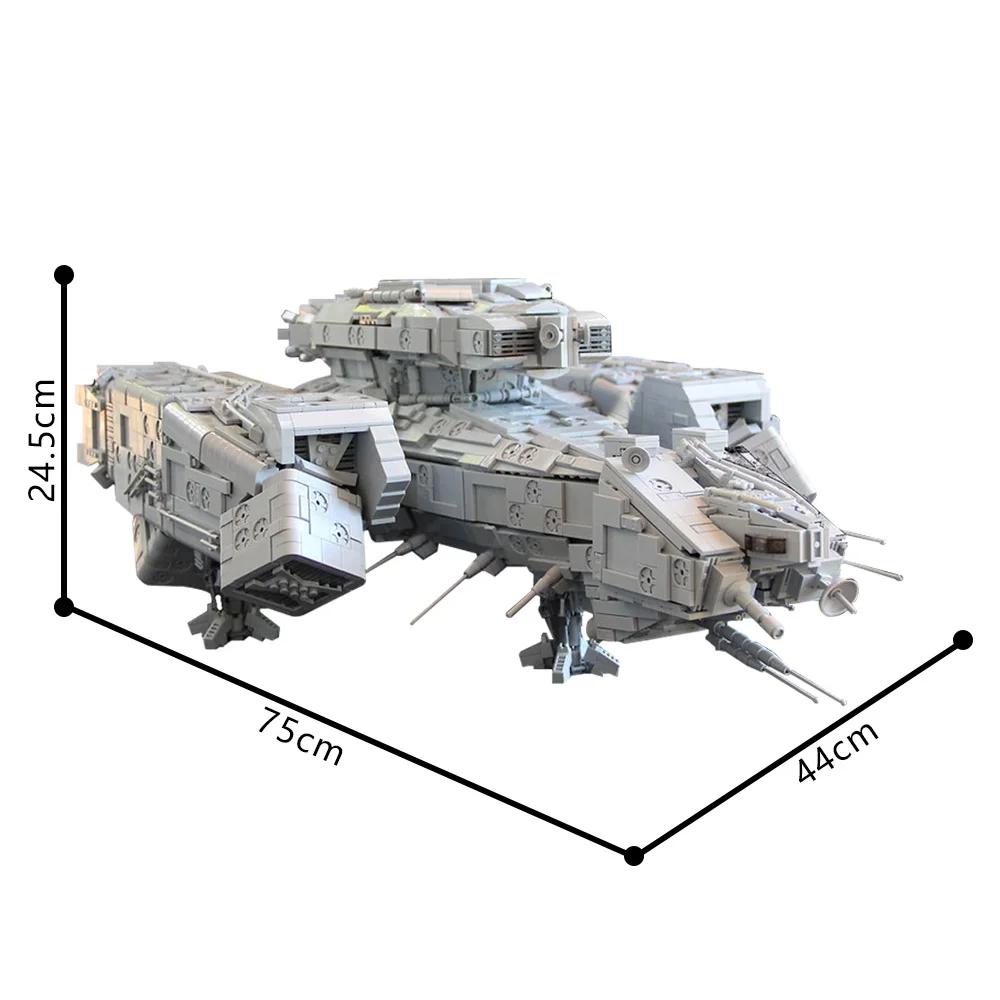โกบริคส์ MOC-92753 USCSS NOSTROMO 9803 บล็อกตัวต่อของขวัญของเล่น