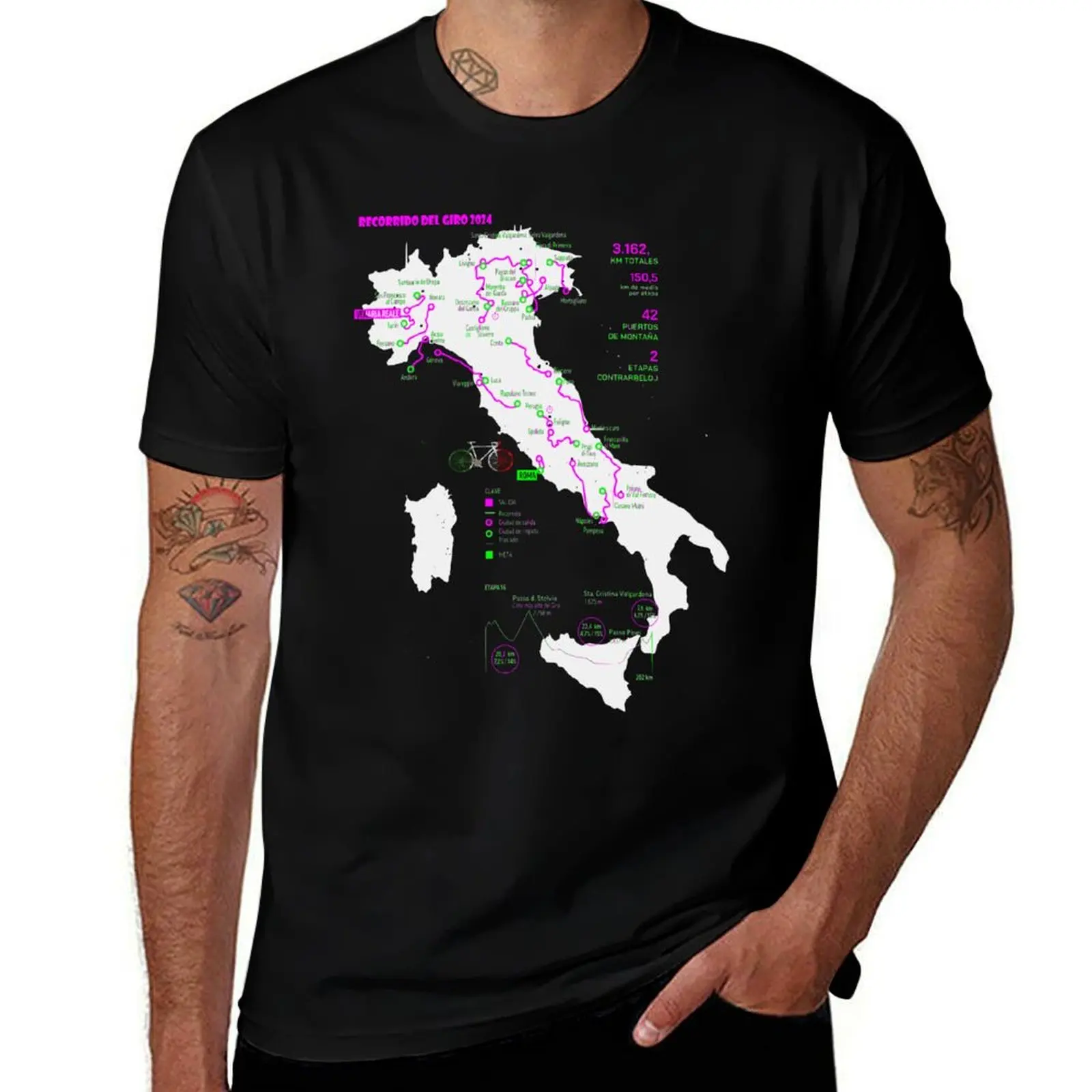 

Tour of the Giro d'Italia 2024 T-Shirt customs design your own funny gifts anime tshirt custom t-shirts designer t shirt men