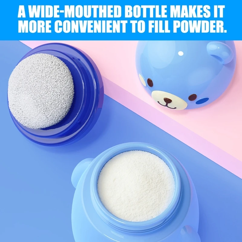 

Мультяшная детская пудреница, пылезащитная коробка для кормления младенцев, для хранения в путешествиях, незаменимая, дизайн