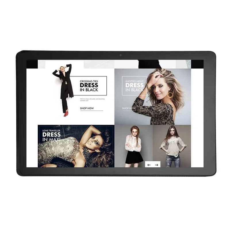 Capacitive Touch Screen Android 8.1 POE Tablet PC 21.5 Inches RK3288 with Blue WiFi having resolution 1920x1080P