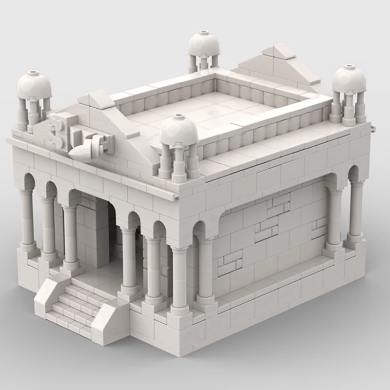 Modular City Building Moc Building Bricks Holy Temple Model Technology Modular Blocks Gifts Street View Toys DlY Sets Assembly