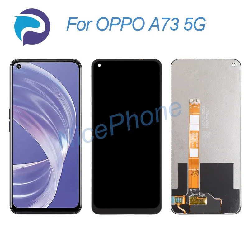 

for OPPO A73 5G LCD Display Screen 6.5" CPH2161 A73 5G Touch Digitizer Assembly Replacement