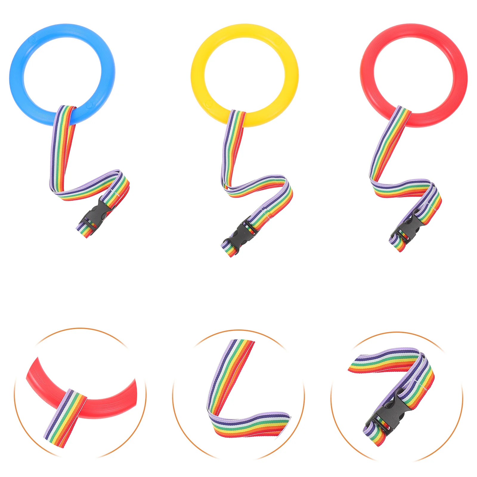 6 قطعة حبل المشي لمكافحة خسر للأطفال طفل المقود لوازم ما قبل المدرسة في الهواء الطلق المشي لمسافات طويلة بارك نزهة الأنشطة حبل أمان الطفل #4