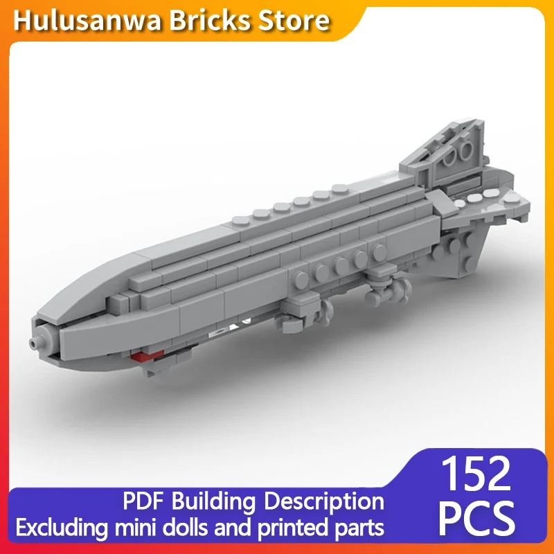 

LZ 129 Hindenburg дирижабль модель MOC строительные кирпичи военное оборудование модульные технологии подарки праздник сборка детские игрушки костюм