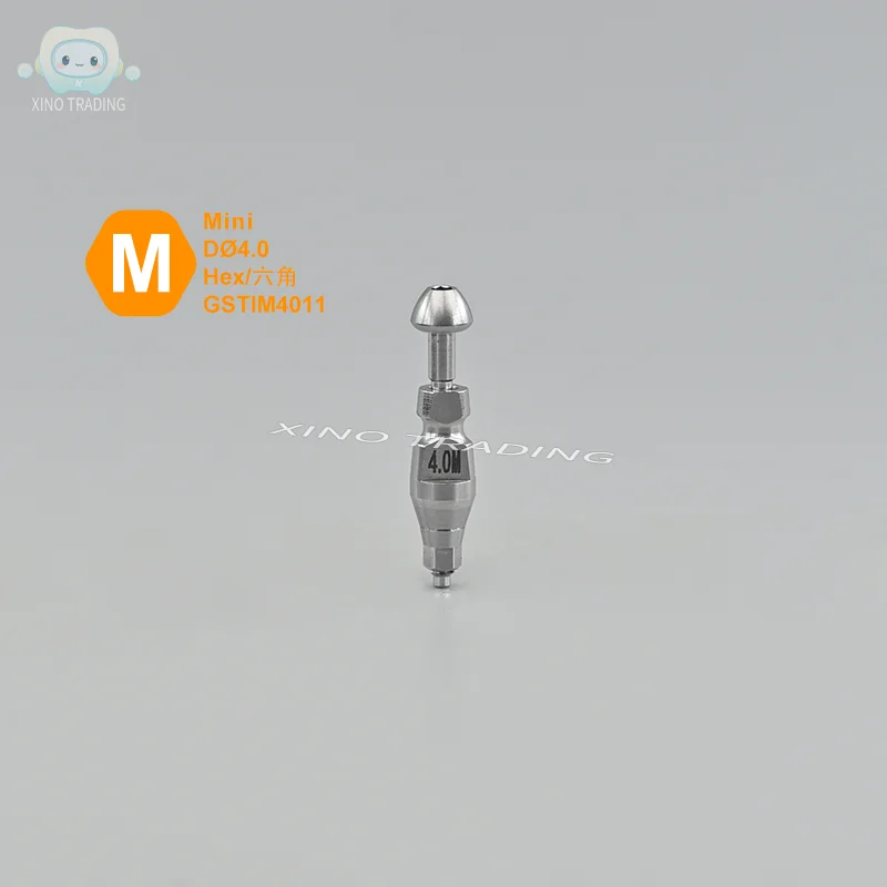 1 قطعة ل تركيبات الأسنان نقل الانطباع التعامل مع قضيب نقل مغلق سبائك التيتانيوم استبدال المسمار متوافق Osstem