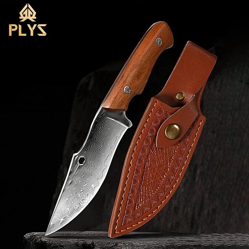 

Premium Boning knife with Wooden handle Damascus Professional Chef Kitchen Knife Sharp Meat Cleaver Salmon Slicing Sashimi Knife