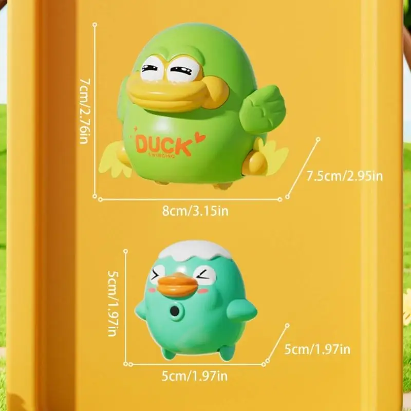 Corb Set 4 Wind Up Duck Crawling Toy voor Toddlers Early Educational Development