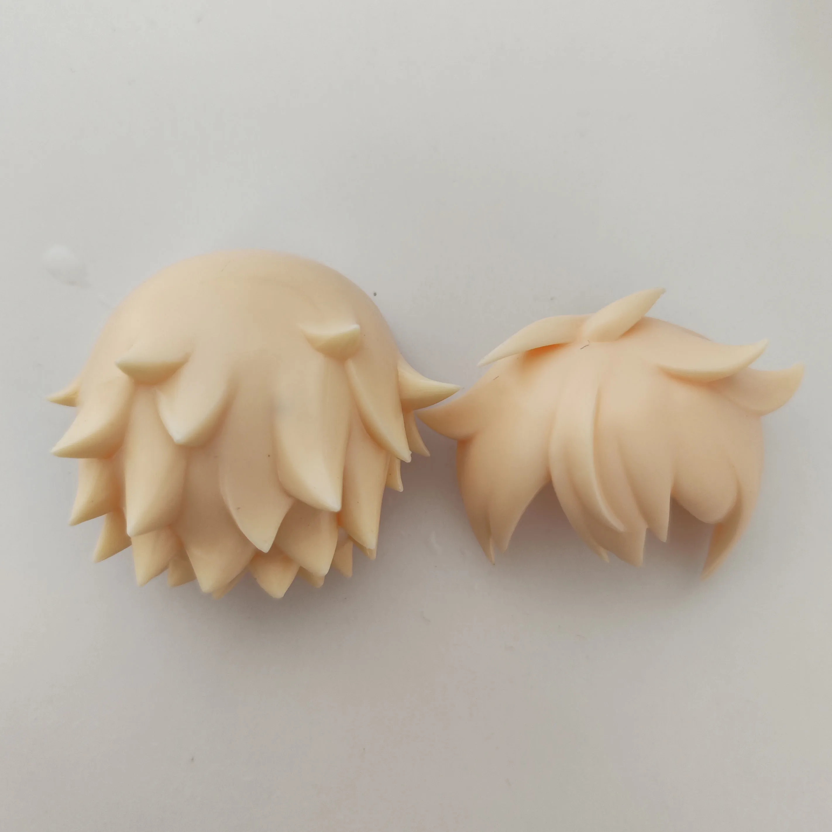 GSC glina mężczyzna włosy biały model OB11 akcesoria dla lalek