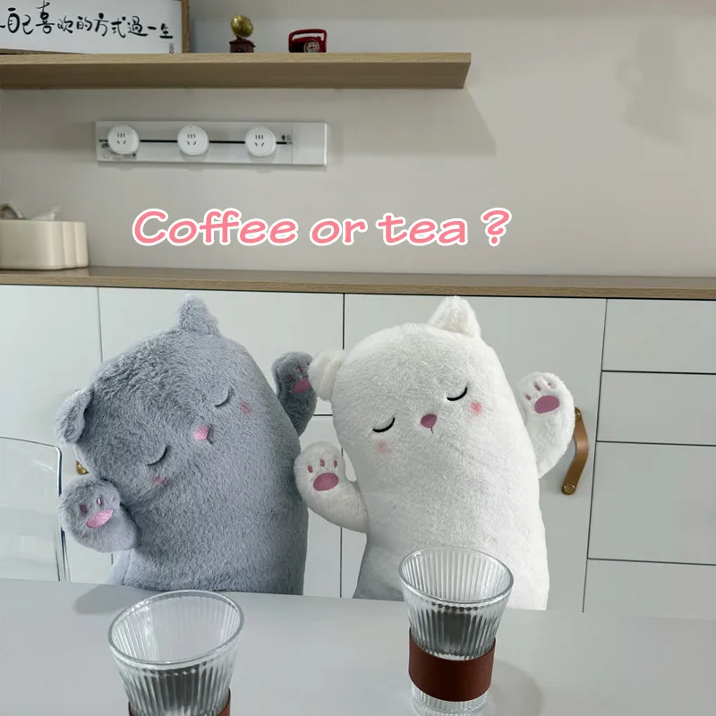 

Kawaii Cats Pillow Cushion Soft Stuffed Cat Toys Pillow Long Animals Pillows For Girls Lovely Gilrs Christmas Gifts Cuddly Toy