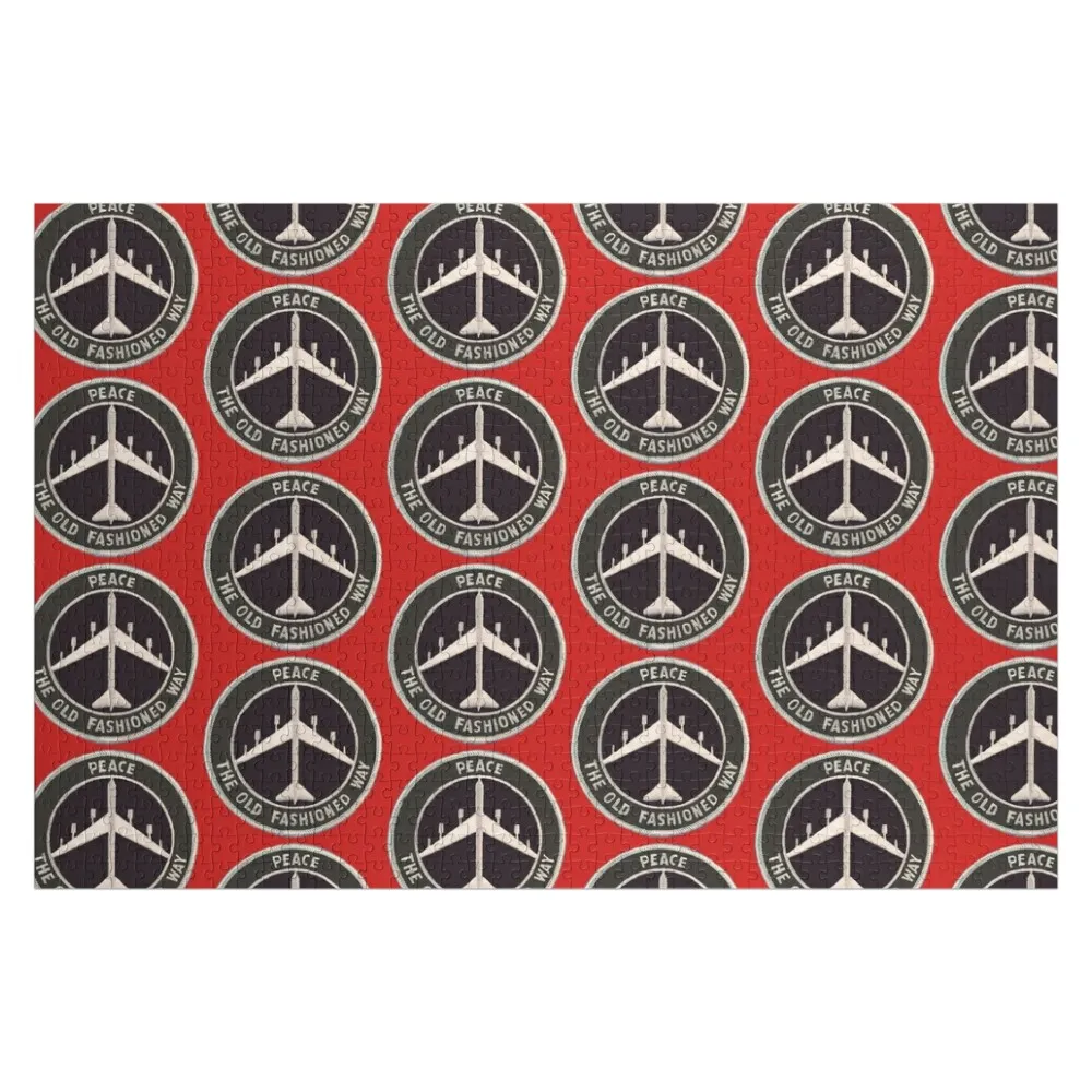 

B-52 Jigsaw Puzzle Wood Adults Christmas Toys Custom Kids Toy Puzzle