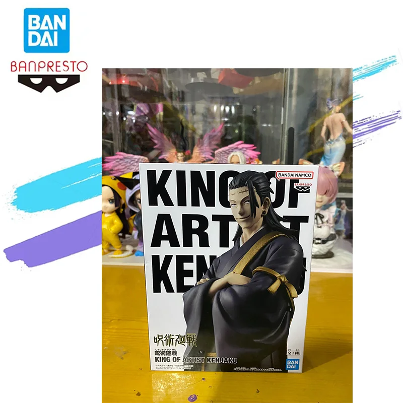 

Original In Stock Bandai Banpresto Jujutsu Kaisen King of Artist Kenjaku Anime Action Figures Model Ornaments Decoration 21Cm