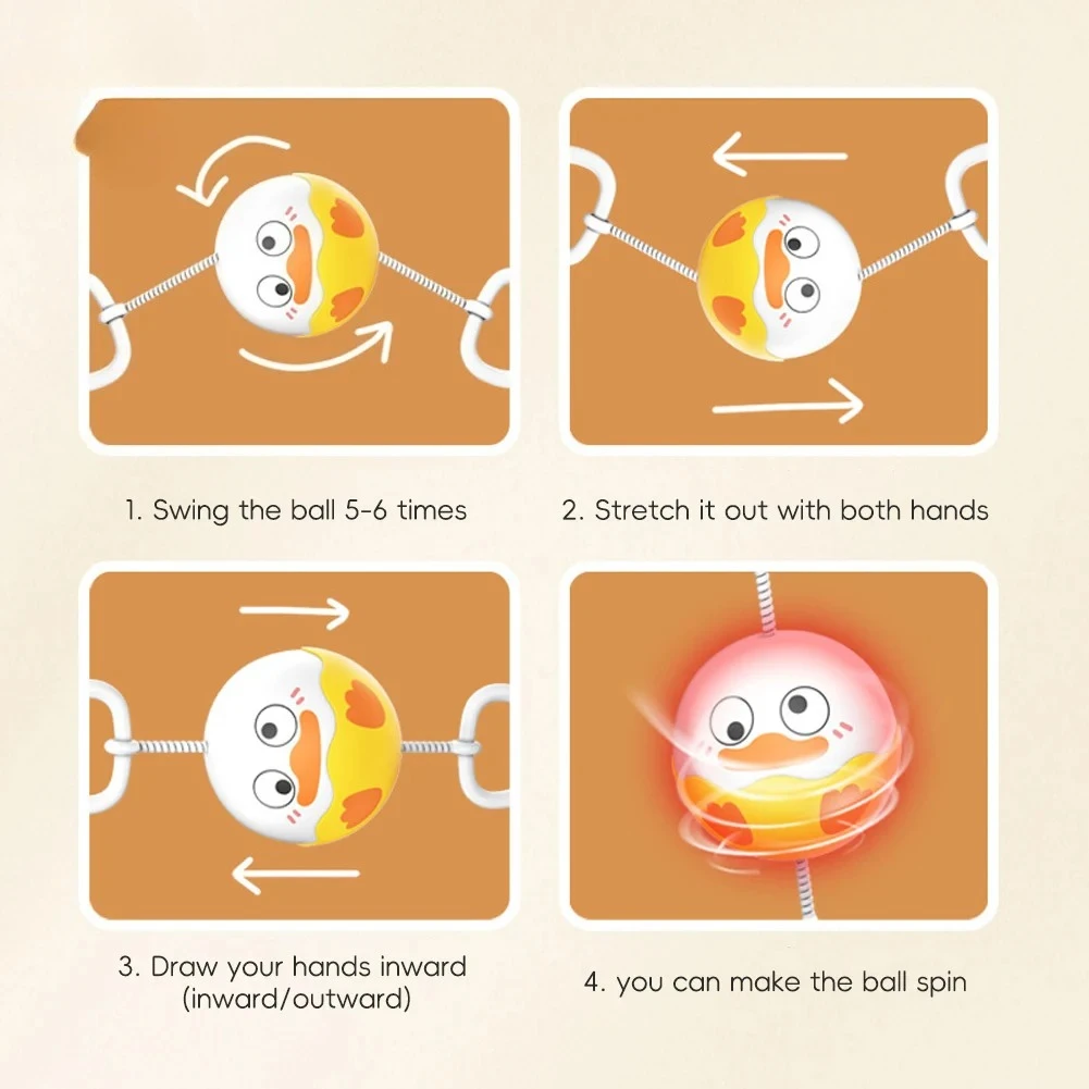 Rotierender Blitz, fliegender Ball, Spielzeug, rotierendes Kabel, Spielzeug, LED-Licht, leuchtend, Freizeit, Stressabbau, Spielzeug, Geschenk, Kinderbelohnung