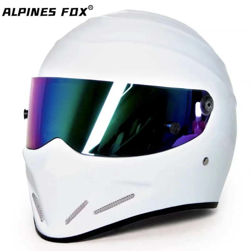 DOT Certification Full Face Motorcycle Helmet For Top Gear The STIG Helmet  Casco For SIMPSON Capacete 5 Color Visor Moto Helmet - AliExpress 201355758