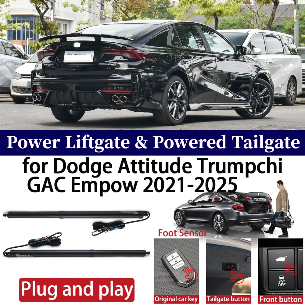 

for Dodge Attitude Trumpchi GAC Empow 2021-2025 Car OEM Power Liftgate Automatic One-Click Powered Tailgate Strut Plug and paly