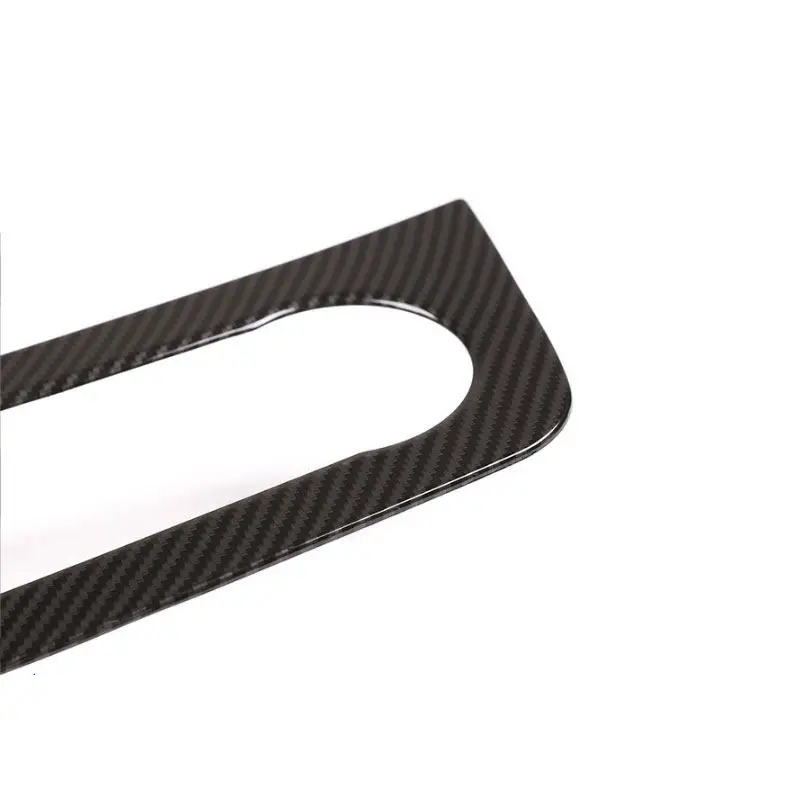 Picture 5: For Mercedes Benz ML GL GLE GLS Class X166 W166 ABS Carbon Fiber Car Center Console Air Condition Panel Adjust Button Frame Trim