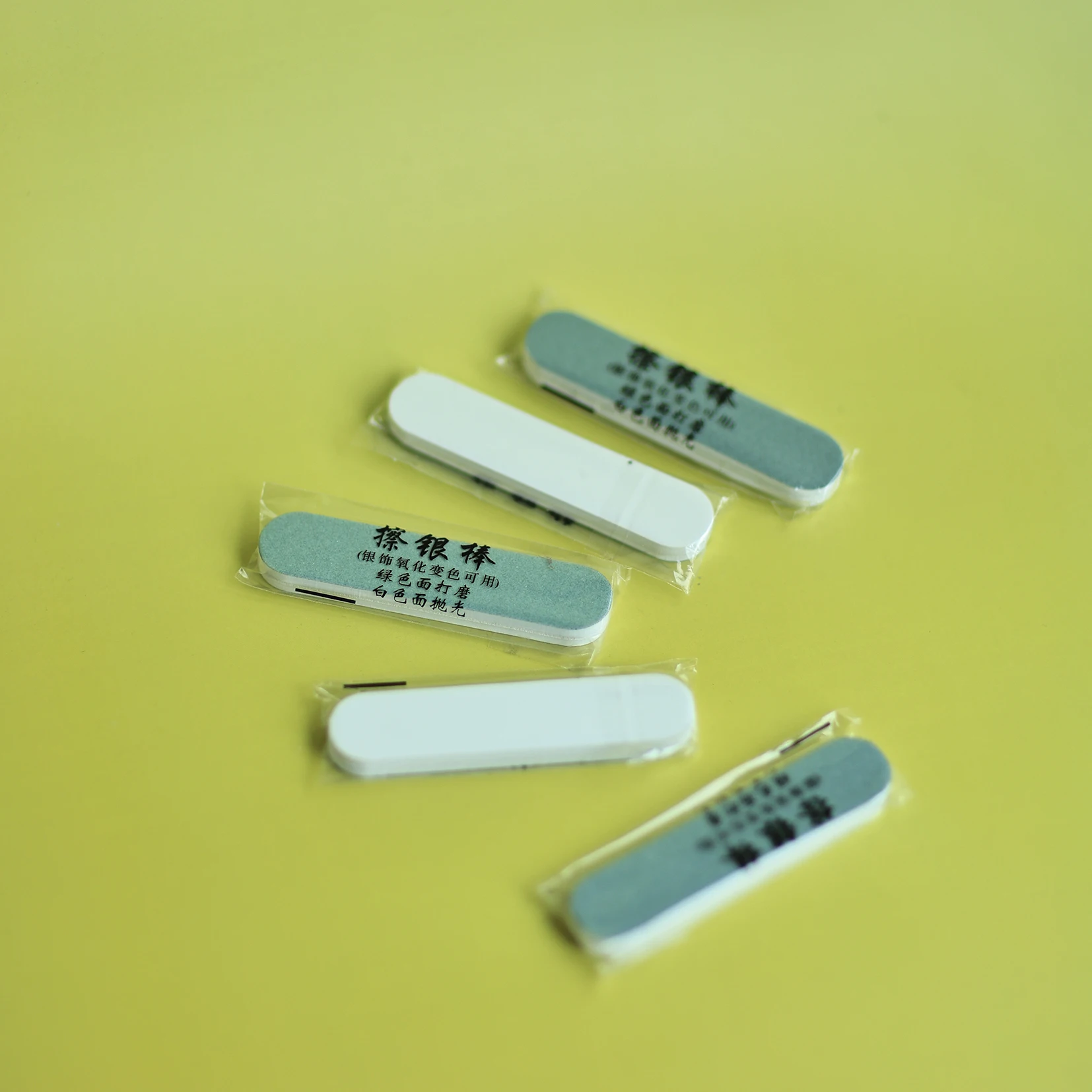 Phone Frame Polishing Stick, Ring and Bracelet Polishing and Brightening, Double-Sided Use, Individually Packaged, 2*9cm