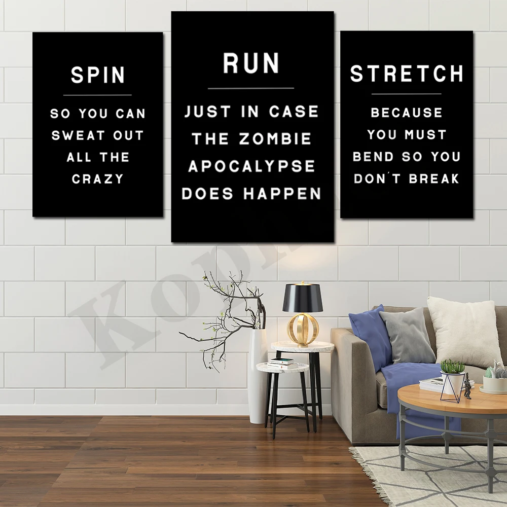 Home Gym Minimalist - Gym wall art | home gym
