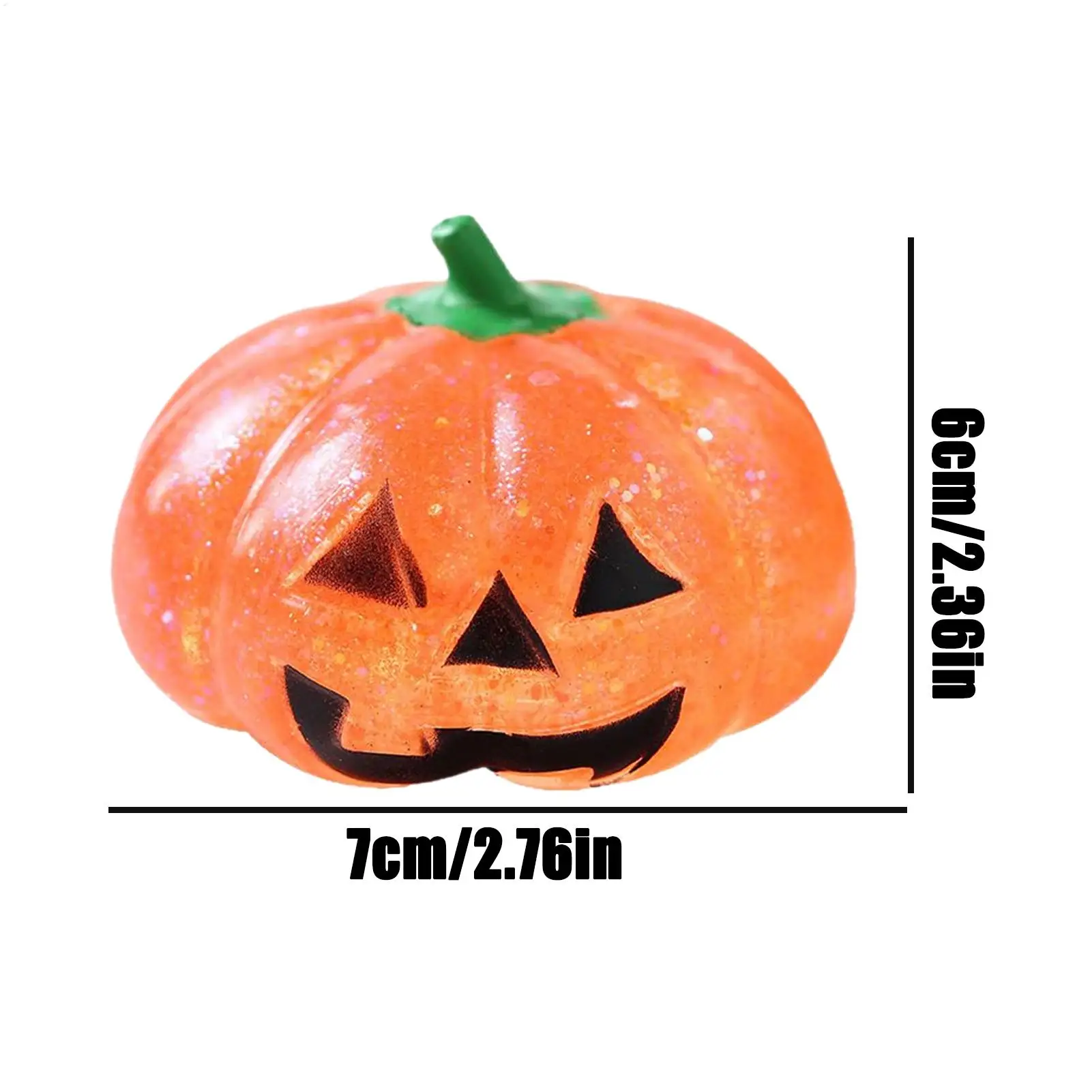 Jouet à presser le Stress, citrouille d'halloween, jouets anti-Stress, boules extensibles, sacs de fête, remplissage pour l'école, pâques, anniversaire, noël
