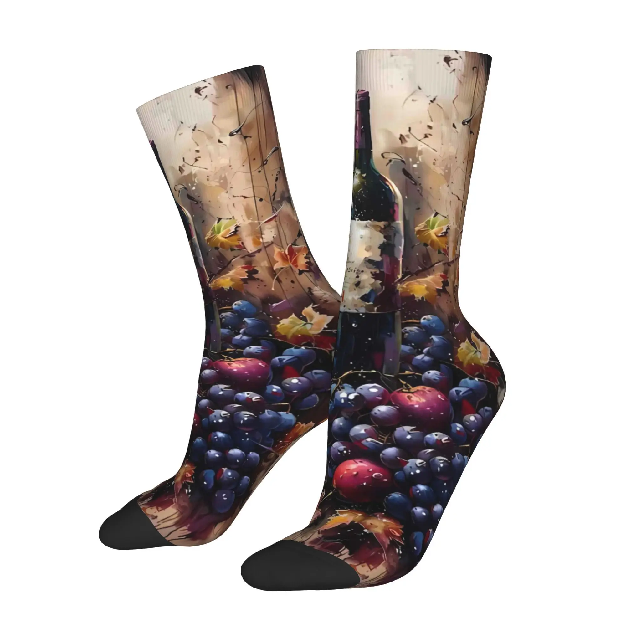 

Eed Wine Delicious Sock Printed Man Polyester
