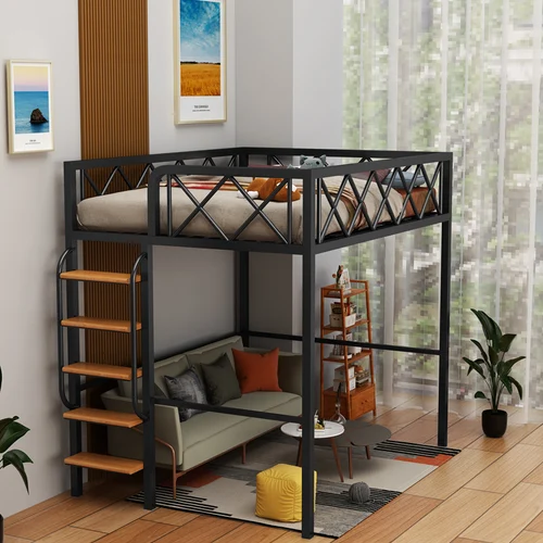 이층 침대, 아파트, 연철 다리미 직원 기숙사, 강철 프레임 다리미 프레임 침대, 건설 현장, 높고 낮은 침대 