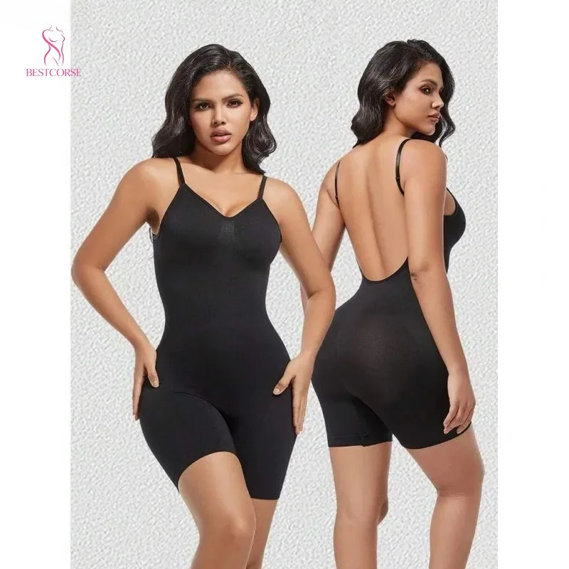 

Seamless Body Shaper Bodysuit Shapewear Bodysuit For Backless Dress Plus Size Tummy Slim Waist Women Body Suit Shaper Cors