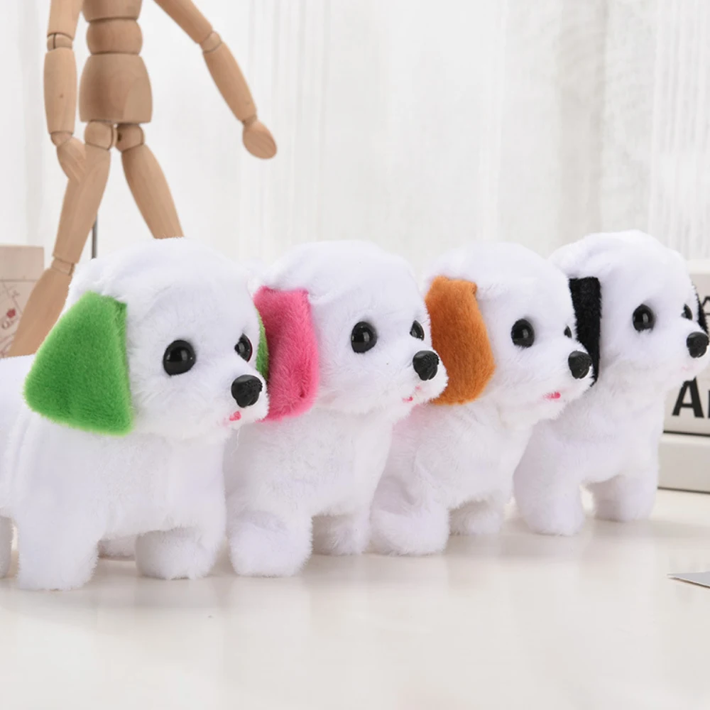 Electronic Plush Toys Puppy Smart Dogs Children's playmates Will Nod Will Shake The Tail Robot Dog Simulation Pet Dog Baby Toys