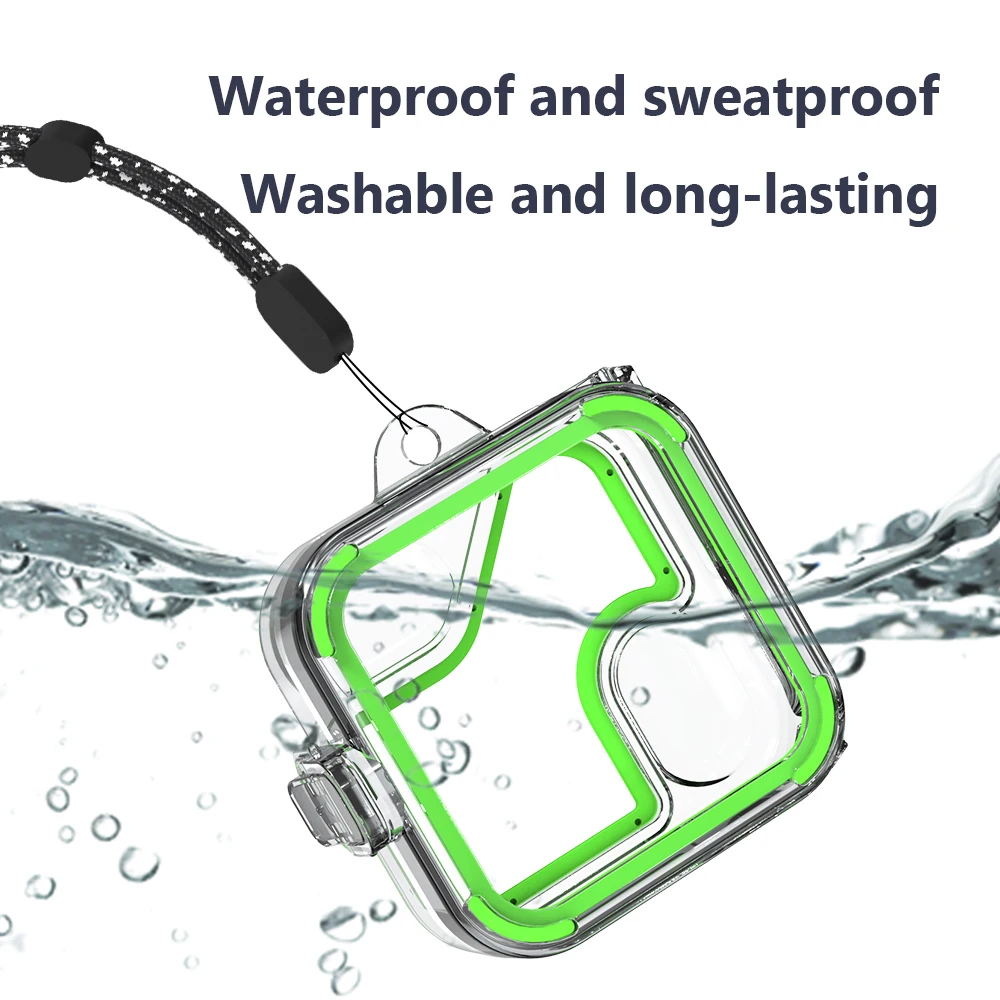 2つの透明な中空ヘッドセットを備えた保護ケース,ファッショナブルな防塵カバー,フレームは含まれていません